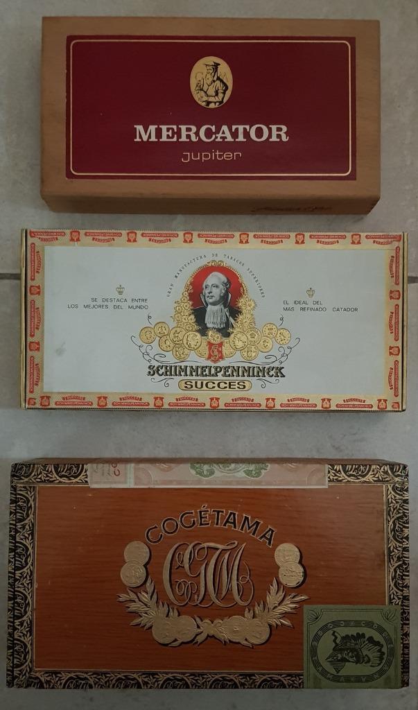 SIGAREN DOZEN, Verzamelen, Overige Verzamelen, Zo goed als nieuw, Ophalen of Verzenden