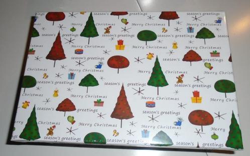 KERST BOXEN 10 DLG SET GROOT WIT NIEUW, Diversen, Kerst, Nieuw, Ophalen of Verzenden