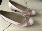 Lederen Pumps oud roze mt 38 van Damart, Ophalen of Verzenden, Zo goed als nieuw, Roze, Pumps