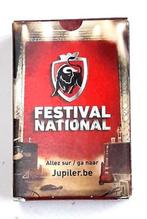 speelkaarten Festival National "Jupiler", Verzamelen, Speelkaarten, Jokers en Kwartetten, Ophalen of Verzenden, Gebruikt, Speelkaart(en)