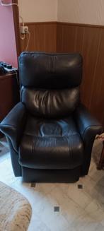 fauteuil relax électrique, 100 tot 125 cm, 75 tot 100 cm, Leer, Zo goed als nieuw