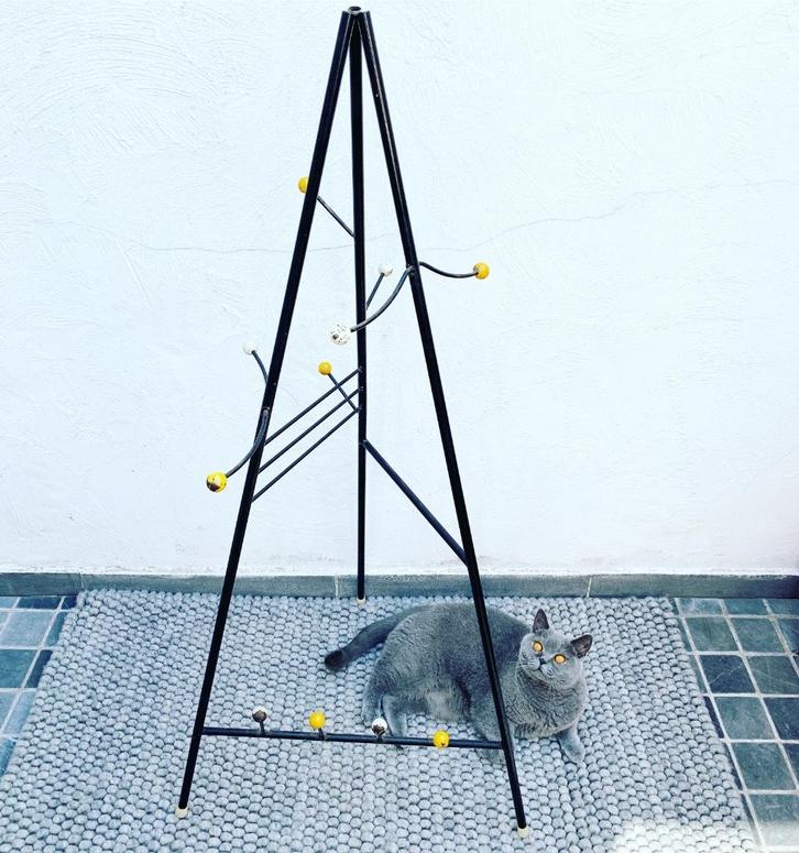 Joan Miró kapstok vintage design, Huis en Inrichting, Woonaccessoires | Kapstokken, Gebruikt, Staande kapstok, 100 tot 150 cm