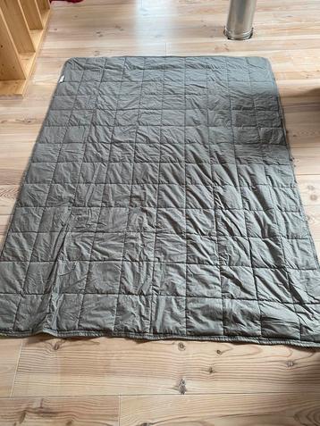Verzwaard dekbed eenpersoons 8kg odonvide, Huis en Inrichting, Ophalen, Eenpersoons, Grijs, Deken of Dekbed