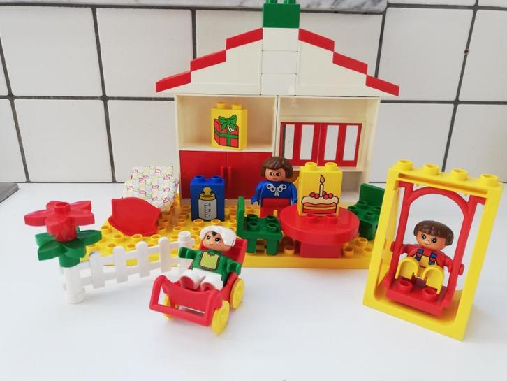 duplo 2817 huis, Kinderen en Baby's, Speelgoed | Duplo en Lego, Gebruikt, Duplo, Ophalen of Verzenden