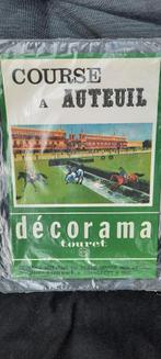 Décalcomanies : Decorama Touret : Course à Auteuil année 70, Comme neuf, Décalcomanies, Enlèvement ou Envoi