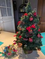 kunststof kerstboompje met gekleurde lampjes, Ophalen, Nieuw