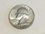 USA Quarter dollar 1962 zilver, Postzegels en Munten, Munten | Amerika, Zilver, Ophalen of Verzenden