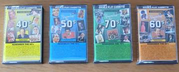 Lot de 4 cassettes audio rares années 40-50-60-70 beschikbaar voor biedingen