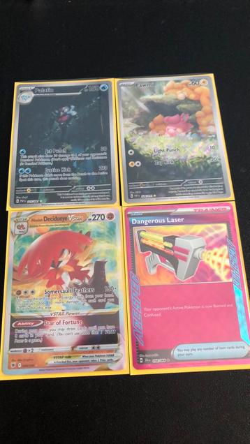Pokemon kaarten hits beschikbaar voor biedingen