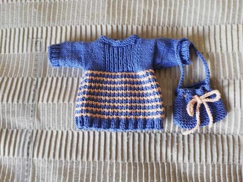 Robe de poupée bleu ciel avec sac, neuve, Enfants & Bébés, Jouets | Poupées, Neuf, Baby Pop, Enlèvement ou Envoi