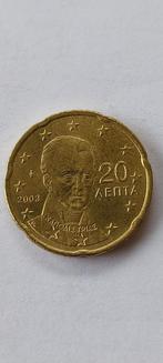 Griekenland 20 cent 2003, 20 cent, Griekenland, Losse munt, Verzenden