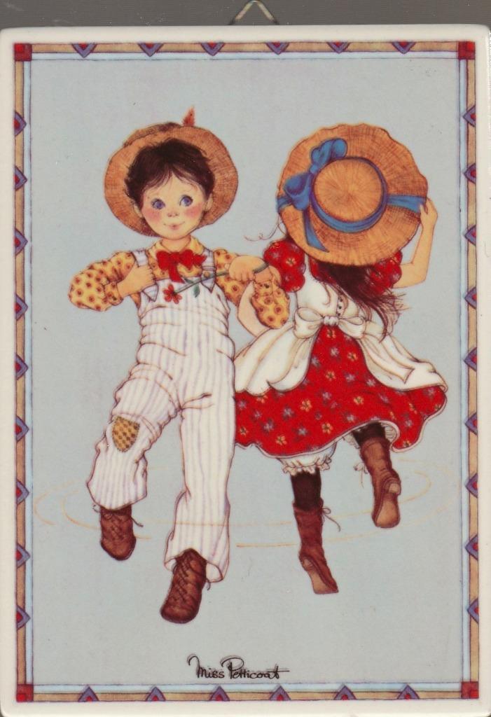 Miss Petticoat - VilboCard van Villeroy & Boch, Verzamelen, Retro, Ophalen of Verzenden