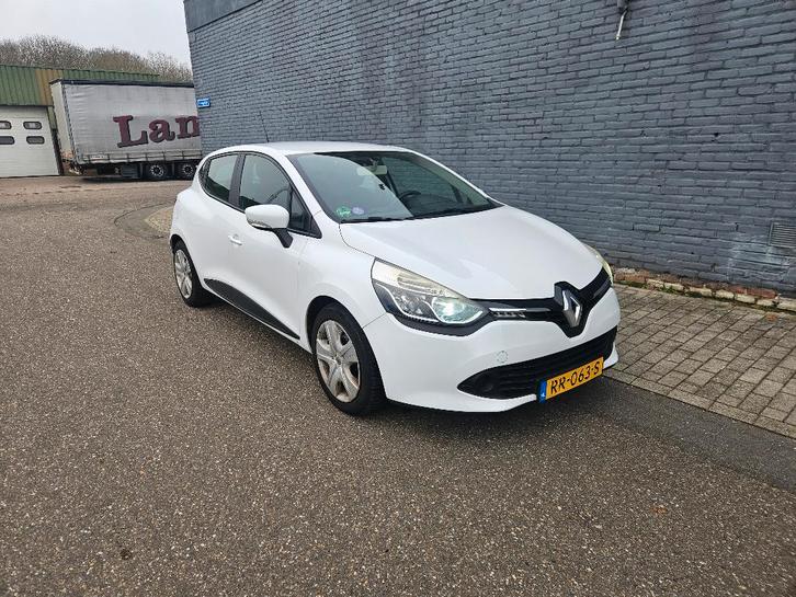 Renault Clio 0.9 TCE 90 5D ECO 2013 Wit cruise, navi, airco, Auto's, Renault, Particulier, Clio, ABS, Airbags, Airconditioning