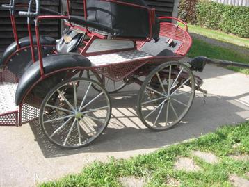 A V calèche 2 chevaux, Utilisé, Calèche marathon, Cheval ou Poney