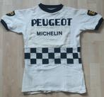 Maillot de cyclisme vintage Peugeot Michelin BP, Enlèvement ou Envoi, Utilisé