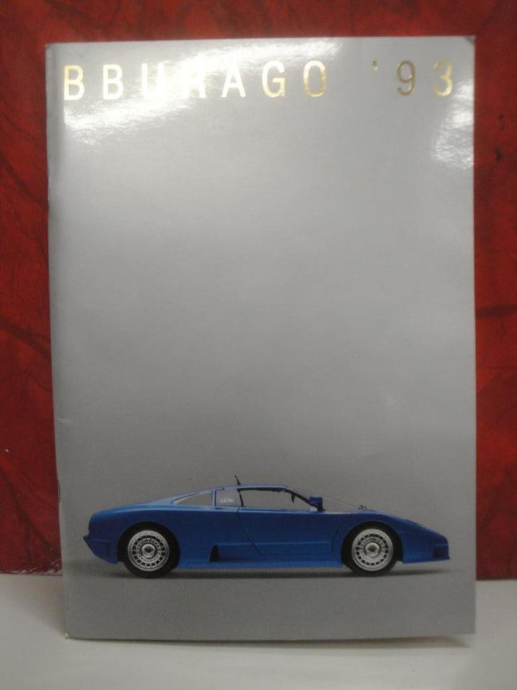 Bburago cataloog 1993, Hobby en Vrije tijd, Modelauto's | 1:24, Zo goed als nieuw, Auto, Burago, Ophalen of Verzenden