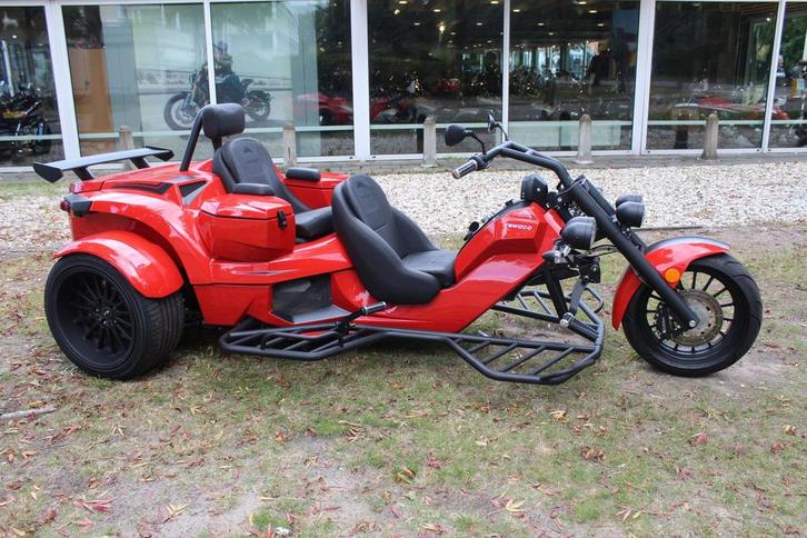 Rewaco RF1 RF-1 GT Pur 3 140 pk trike black-line, Motoren, Quads en Trikes