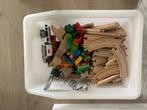 Houten trein speelgoed, Kinderen en Baby's, Ophalen, Zo goed als nieuw, Overige typen