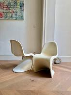 Verner Panton Junior (2 stuks), Huis en Inrichting, Stoelen, Ophalen, Kunststof, Gebruikt, Twee