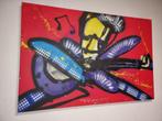 (Herman Brood ) op groot doek Fabian  Met certificaat  Acrly, Antiek en Kunst, Ophalen