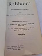 1918 Rabboni eenvoudige overwegingen komst en de geboorte va, Gelezen, Desclée de Brouwer, Christendom | Katholiek, Ophalen of Verzenden