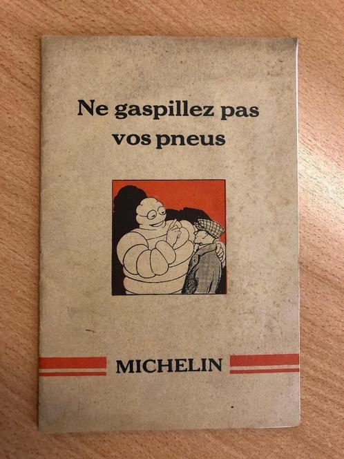 1929 Livret Michelin " Ne gaspillez pas vos pneus", Motoren, Onderdelen | Oldtimers, Gebruikt, Verzenden