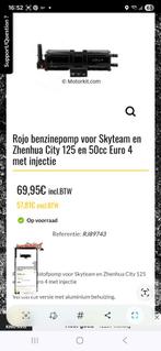 Rojo benzinepomp voor skyteam en zhenhua city 125 en 50 cc, Fietsen en Brommers, Ophalen, Zo goed als nieuw