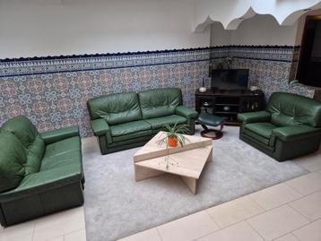 Salon cuire / leren zetel  beschikbaar voor biedingen