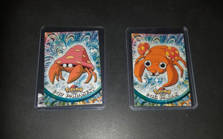 Wotc Era: Lotje Paras Evoline Topps Pokemonkaarten (FRA), Hobby en Vrije tijd, Verzamelkaartspellen | Pokémon, Zo goed als nieuw