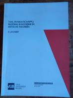 Syllabus Taal en Maatschappij (VUB), Boeken, Ophalen of Verzenden, Zo goed als nieuw, Sonja Lavaert