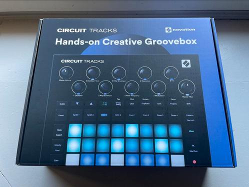 Circuit tracks groovebox avec casque et carte SD, Muziek en Instrumenten, Synthesizers, Zo goed als nieuw, Overige aantallen, Novation