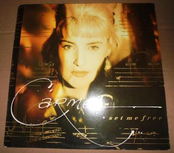 CARMEL - SET ME FREE - LP - 1989 - EUROPE - LONDON RECORDS 8