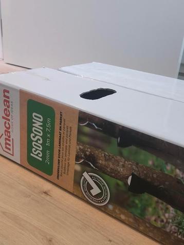 Ondervloer laminaat - zeer goed - 2 volle rollen en 2 halve  beschikbaar voor biedingen