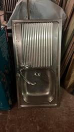 Keuken wasbak, Ophalen, Gebruikt, 50 tot 100 cm, Minder dan 25 cm