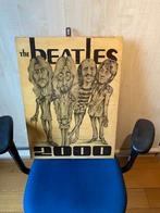 Beatles - schilderij - karikatuur - Cartoon, Verzamelen, Ophalen, Zo goed als nieuw, Poster, Artwork of Schilderij