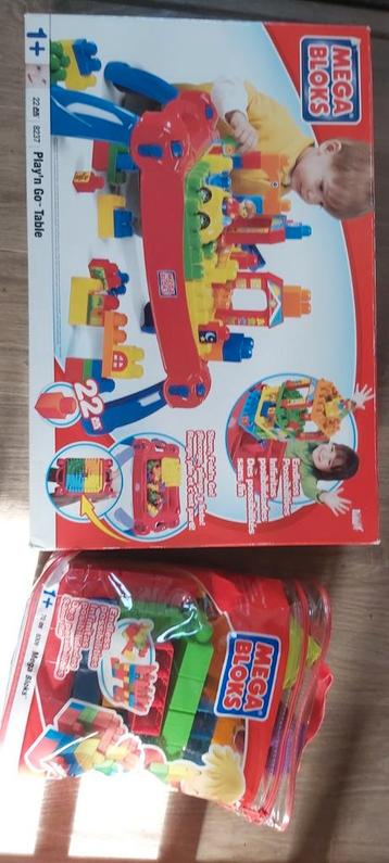 Mega Bloks bouwblokken/bouwtafel, Enlèvement ou Envoi, Comme neuf
