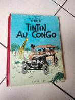 Tintin au Congo 1947 1ere édition DR, Boeken, Ophalen of Verzenden, Gelezen