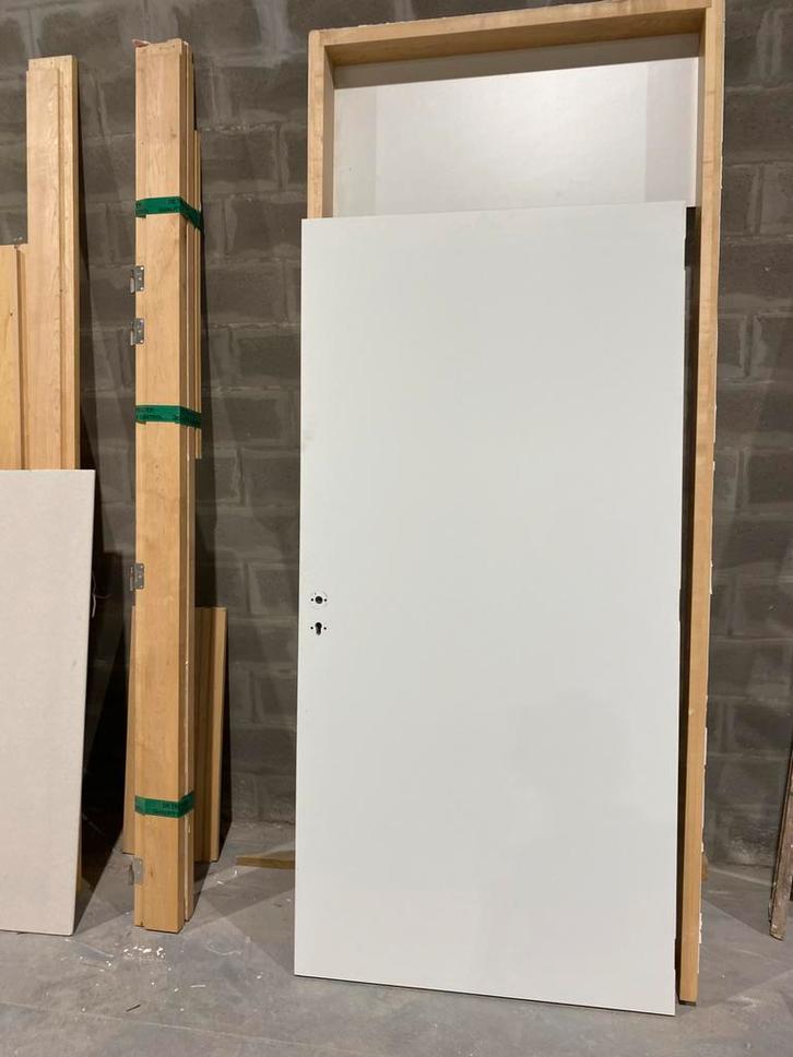 Blokdeuren, Doe-het-zelf en Bouw, Deuren en Vliegenramen, Zo goed als nieuw, Ophalen