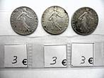 Zilveren munt 50 centimes 1916 Frankrijk om uit te kiezen!, Verzenden, Frankrijk, Losse munt, Zilver