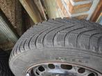 winterbanden 195/65 R15 91T M+S, Auto-onderdelen, Banden en Velgen, Ophalen, Gebruikt, 15 inch, Banden en Velgen