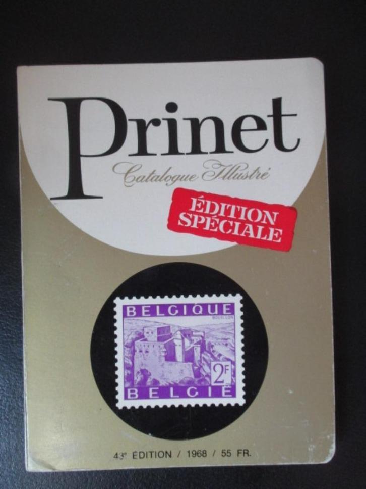 Catalogue Illustré Prinet 1968, Postzegels en Munten, Postzegels | Toebehoren, Catalogus, Ophalen of Verzenden