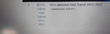 Mat cabine Ford Transit, Caravans en Kamperen, Mobilhomes, Particulier, Ford