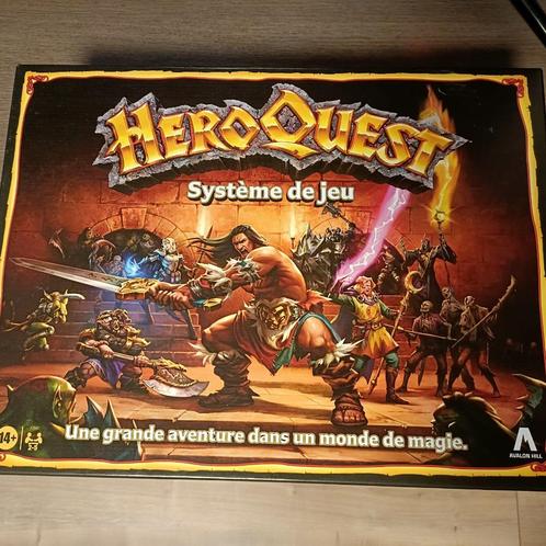 Heroquest système de jeu (figurines peintes), Hobby en Vrije tijd, Gezelschapsspellen | Bordspellen, Zo goed als nieuw, Vijf spelers of meer