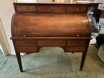 Antiek Vintage Secretaire Bureau - Marmer  beschikbaar voor biedingen