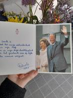 Bedankkaart Koningin Fabiola '93, Ophalen of Verzenden, Zo goed als nieuw