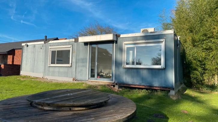 Wooncontainer te koop, Doe-het-zelf en Bouw, Bouwketen en Schaftketen, Gebruikt, Ophalen