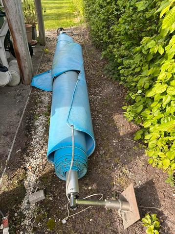 Oprolsysteem voor zwembad 4x9 meter beschikbaar voor biedingen