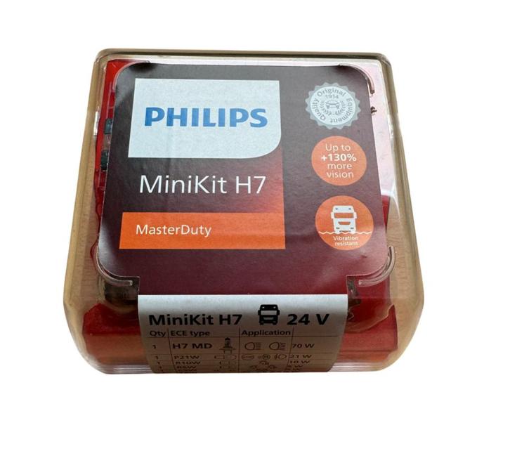 GLOEILAMPENSET H7 24V AANSLUITING 24V MASTER DUTY MINIKIT (H, Auto-onderdelen, Vrachtwagen-onderdelen, Overige merken, Verlichting