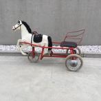 Oud Nostalgische driewieler paard met Sulky, Antiek en Kunst, Curiosa en Brocante, Ophalen