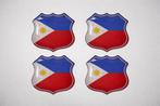 3D Filipijnen gel vlag stickers UV-bestendig, Envoi, Neuf, Autres types